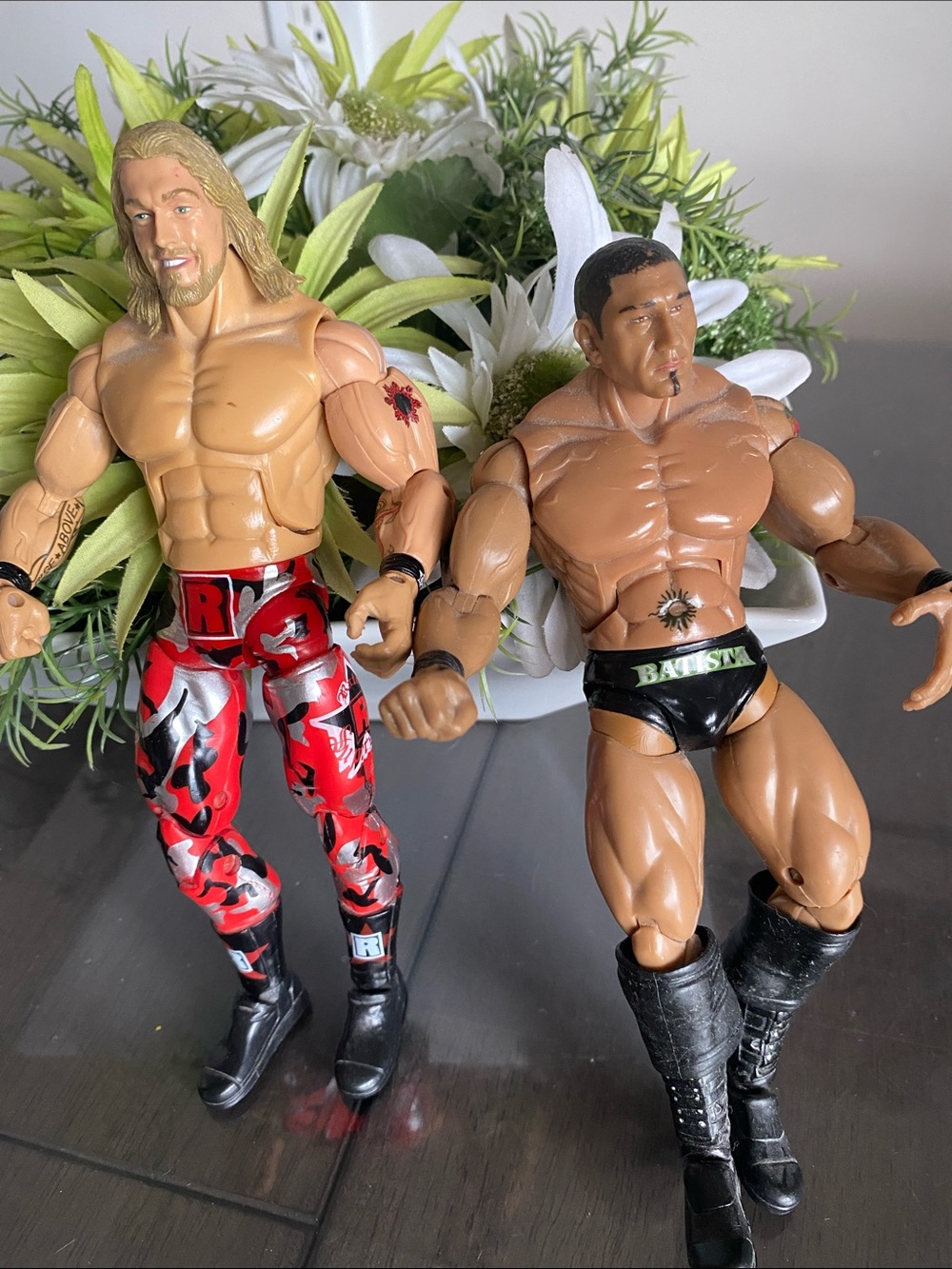 SALE💥 (2005-2008) Wrestling WWE Action Figure Batista Edge Rated kid toys